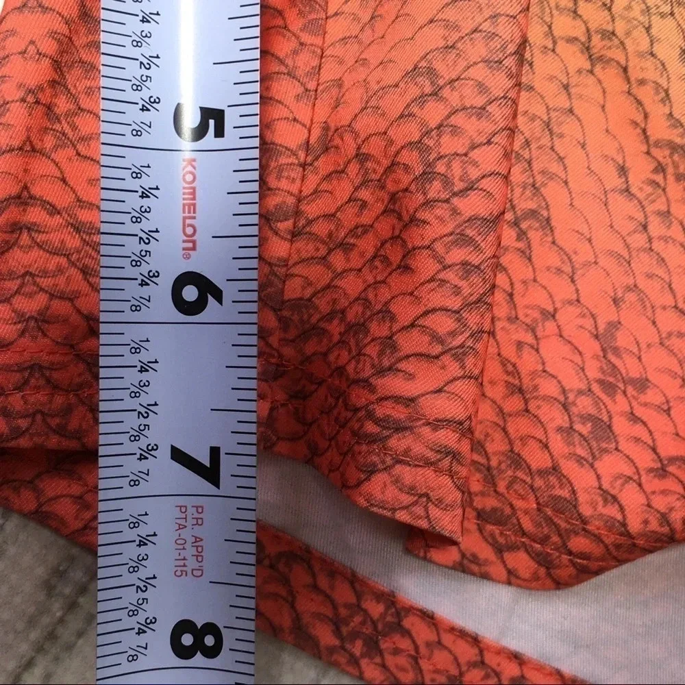 Reel Legends Swimsuit Orange Board Shorts Pocket XL